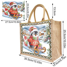 Load image into Gallery viewer, Christmas Horse DIY Rhinestones Handbag Art Kit Santa Claus for Women Girls Gift
