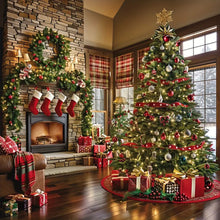 Load image into Gallery viewer, Diamond Painting - Full Round - Christmas living room atmosphere (50*50CM)
