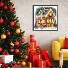 Load image into Gallery viewer, Diamond Painting - Full Round - Christmas cottage (50*50CM)
