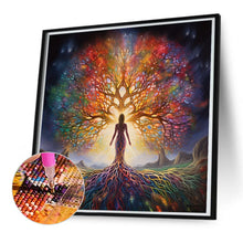 Load image into Gallery viewer, Diamond Painting - Full Round - Tree of life (50*50CM)
