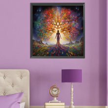 Load image into Gallery viewer, Diamond Painting - Full Round - Tree of life (50*50CM)
