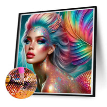 Load image into Gallery viewer, Diamond Painting - Full Round - Colorful mermaid (50*50CM)
