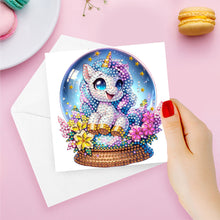Load image into Gallery viewer, 6Pcs Puppy Diamond Drawing Card Diamond Daily Wish Card for Holiday Party Favors

