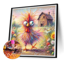 Load image into Gallery viewer, Diamond Painting - Full Round - Line rooster (30*30CM)

