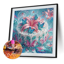 Load image into Gallery viewer, Diamond Painting - Partial Special Shaped - Cake and lily (30*30CM)

