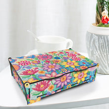 Load image into Gallery viewer, Wooden Flowers 5D DIY Diamond Painting Jewelry Display Box for Rings Bracelets
