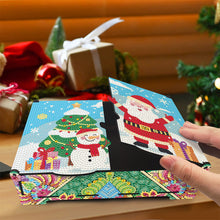 Load image into Gallery viewer, Wooden Christmas DIY Diamond Painting Jewelry Display Box for Rings Bracelets
