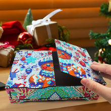 Load image into Gallery viewer, Wooden Gingerbread Man Diamond Painting Jewelry Display Box for Rings Bracelets
