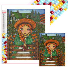 Load image into Gallery viewer, Diamond Painting - Full Square - Little girl (40*50CM)
