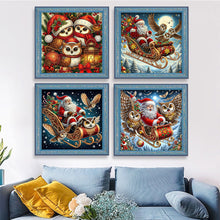 Load image into Gallery viewer, 4pcs Partial Special Diamond Painting Set - Christmas series (30*30CM)

