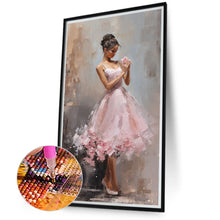 Load image into Gallery viewer, Diamond Painting - Full Round - Dancing girl in oil painting (40*70CM)
