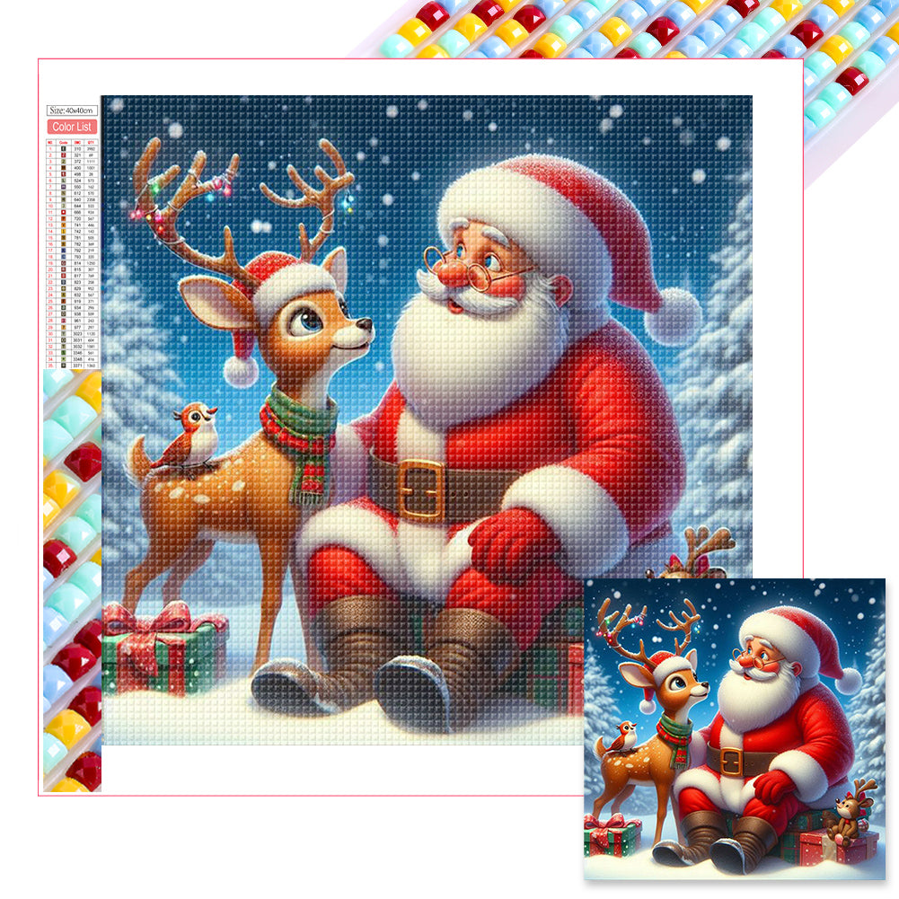 Diamond Painting - Full Square - Santa Claus (40*40CM)