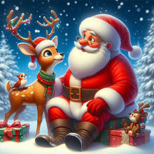 Load image into Gallery viewer, Diamond Painting - Full Square - Santa Claus (40*40CM)
