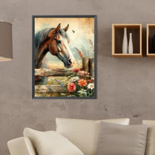 Load image into Gallery viewer, Diamond Painting - Full Round - Farm horse (30*40CM)
