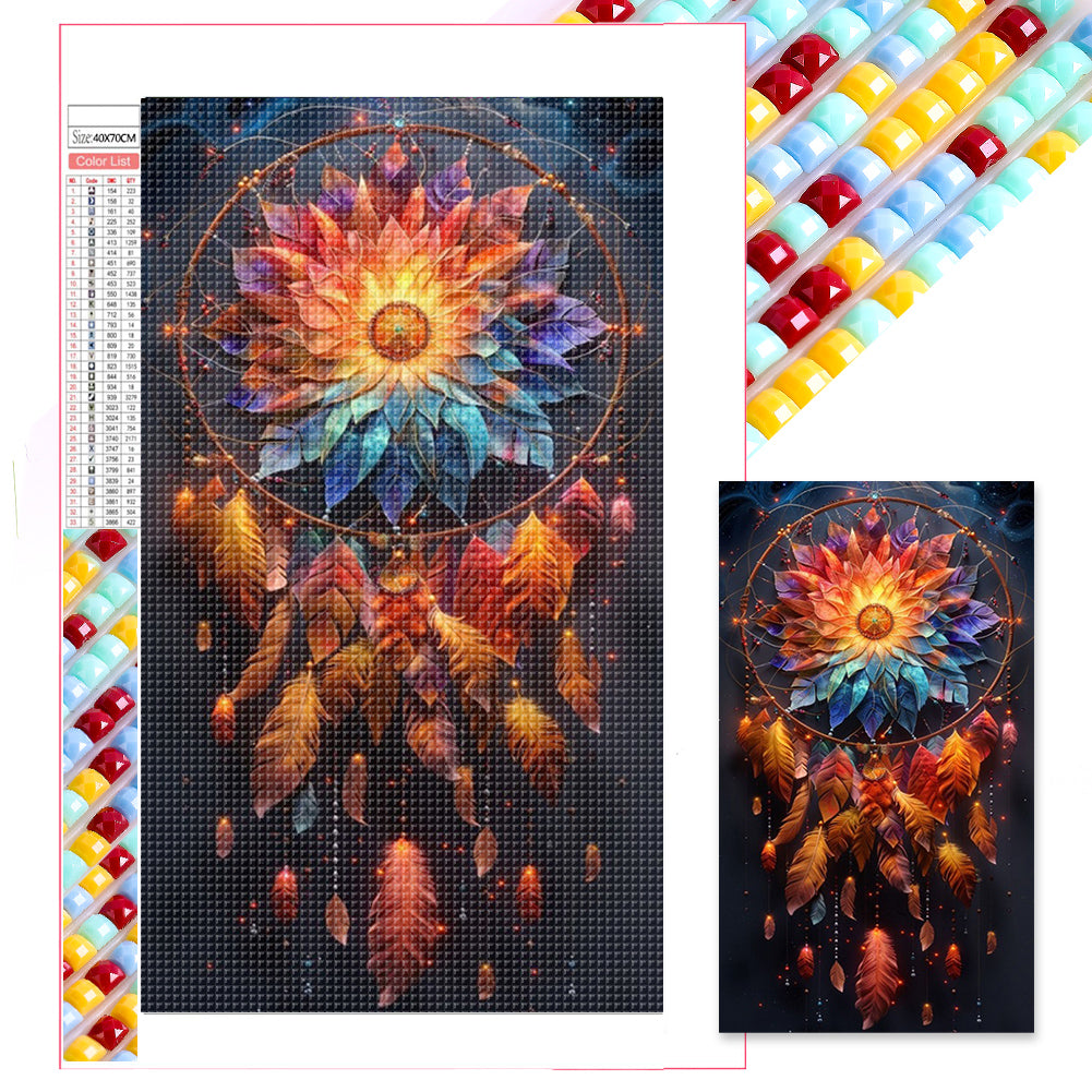 Diamond Painting - Full Square - Dream catcher (40*70CM)