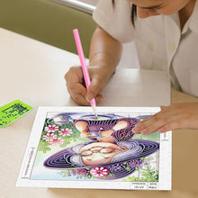Load image into Gallery viewer, Diamond Painting - Partial Special Shaped - Cute grandma (30*30CM)
