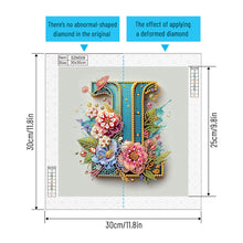 Load image into Gallery viewer, Diamond Painting - Partial Special Shaped - I (30*30CM)
