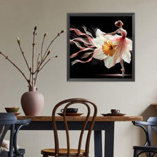 Load image into Gallery viewer, Diamond Painting - Full Round - Daffodil and dancing girl (40*40CM)
