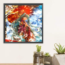 Load image into Gallery viewer, Diamond Painting - Full Round - Hatsune Miku (30*30CM)
