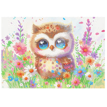 Load image into Gallery viewer, Animal Diamond Painting Placemat Heat Resistant Non-Slip Diamond Art Table Mat
