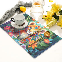 Load image into Gallery viewer, Animal Diamond Painting Placemat Heat Resistant Non-Slip Diamond Art Table Mat
