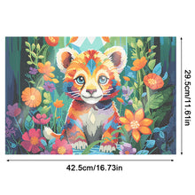 Load image into Gallery viewer, Animal Diamond Painting Placemat Heat Resistant Non-Slip Diamond Art Table Mat
