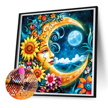Load image into Gallery viewer, Diamond Painting - Full Round - Crescent flower (30*30CM)
