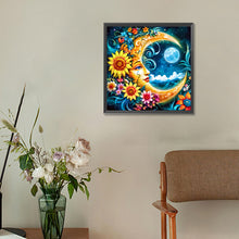 Load image into Gallery viewer, Diamond Painting - Full Round - Crescent flower (30*30CM)
