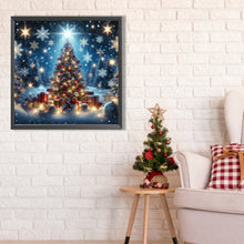 Load image into Gallery viewer, AB Diamond Painting - Full Round - Winter Christmas tree (40*40CM)
