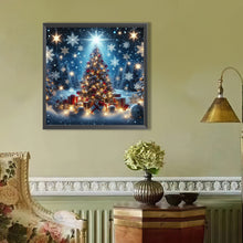 Load image into Gallery viewer, AB Diamond Painting - Full Round - Winter Christmas tree (40*40CM)

