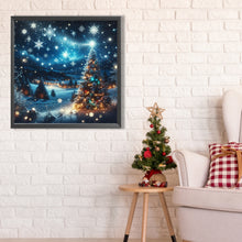 Load image into Gallery viewer, AB Diamond Painting - Full Round - Winter Christmas tree (40*40CM)
