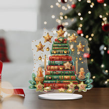 Load image into Gallery viewer, Acrylic Books Xmas Tree Desktop Diamond Art Kits Diamond Painting Desktop Decors
