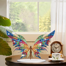 Load image into Gallery viewer, Acrylic Fairy with Wing Desktop Diamond Art Kits Diamond Painting Desktop Decors

