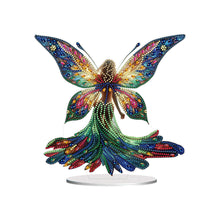 Load image into Gallery viewer, Acrylic Fairy with Wing Desktop Diamond Art Kits Diamond Painting Desktop Decors
