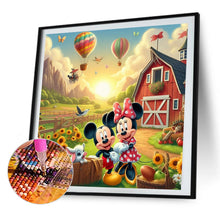 Load image into Gallery viewer, AB Diamond Painting - Full Round - Mickey and Minnie on the Farm (40*40CM)
