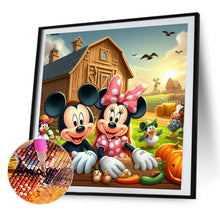 Load image into Gallery viewer, AB Diamond Painting - Full Round - Mickey and Minnie on the Farm (40*40CM)
