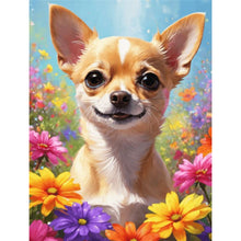 Load image into Gallery viewer, Diamond Painting - Full Square - Chihuahua (30*40CM)
