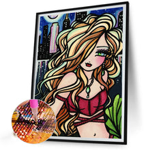 Load image into Gallery viewer, AB Diamond Painting - Full Round - Golden girl (40*50CM)
