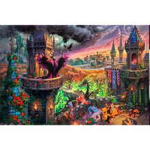Load image into Gallery viewer, AB Diamond Painting - Full Round - Maleficent (60*40CM)
