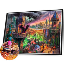 Load image into Gallery viewer, AB Diamond Painting - Full Round - Maleficent (60*40CM)
