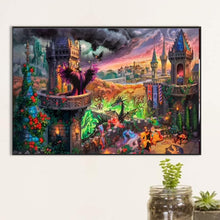 Load image into Gallery viewer, AB Diamond Painting - Full Round - Maleficent (60*40CM)

