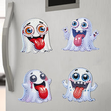 Load image into Gallery viewer, 6Pcs Diamond Painting Refrigerator Magnets Diamond Art Kits (Big-Eyed Ghost)
