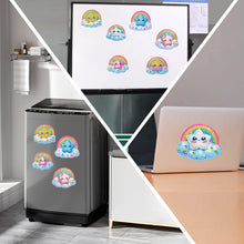 Load image into Gallery viewer, 6Pcs Diamond Painting Refrigerator Magnets Diamond Art Kits (Rainbow Star)
