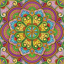 Load image into Gallery viewer, Diamond Painting - Partial Special Shaped - Mandala (30*30CM)
