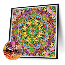 Load image into Gallery viewer, Diamond Painting - Partial Special Shaped - Mandala (30*30CM)
