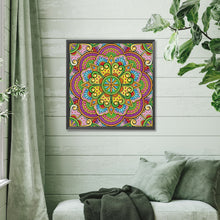 Load image into Gallery viewer, Diamond Painting - Partial Special Shaped - Mandala (30*30CM)
