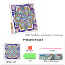 Load image into Gallery viewer, Diamond Painting - Partial Special Shaped - Mandala (30*30CM)
