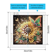 Load image into Gallery viewer, Diamond Painting - Partial Special Shaped - Sunflower (30*30CM)
