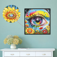Load image into Gallery viewer, Diamond Painting - Partial Special Shaped - Sunflower Eyes (30*30CM)
