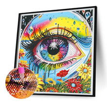 Load image into Gallery viewer, Diamond Painting - Partial Special Shaped - Sunflower Eyes (30*30CM)
